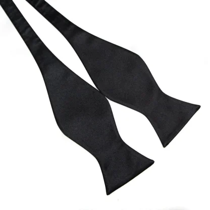Solid Color Simple Ascot Tie - Image 3