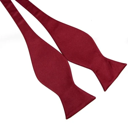 Solid Color Simple Ascot Tie - Image 2